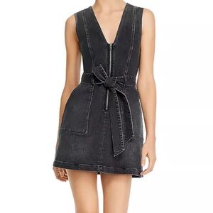 Alice + Olivia Charcoal Mini Dress